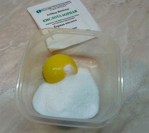 Способы приготовления приманки с борной кислотой и яйцом